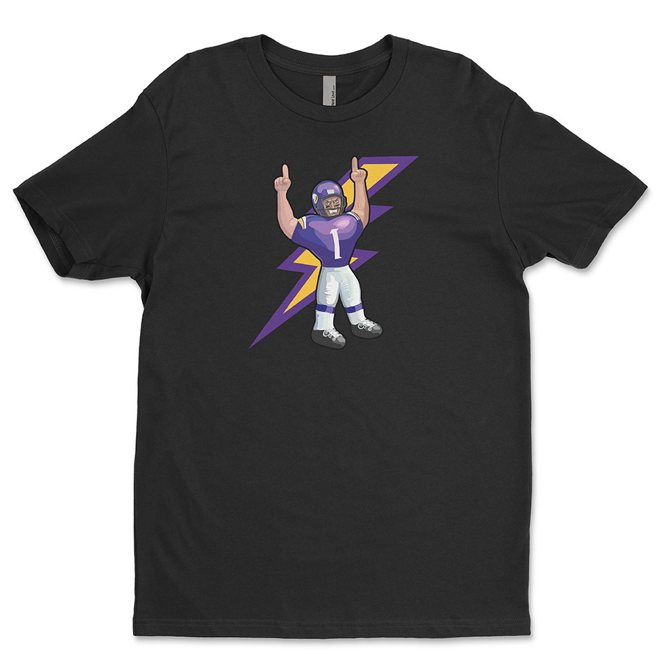 "The Inflatable Purple Mascot" T-shirt