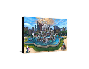 Buckingham Fountain Medium Canvas