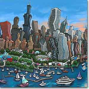 Chicago Skyline Preview