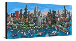 Chicago Skyline XL Canvas