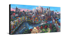 Downtown Saint Paul Large Canvas