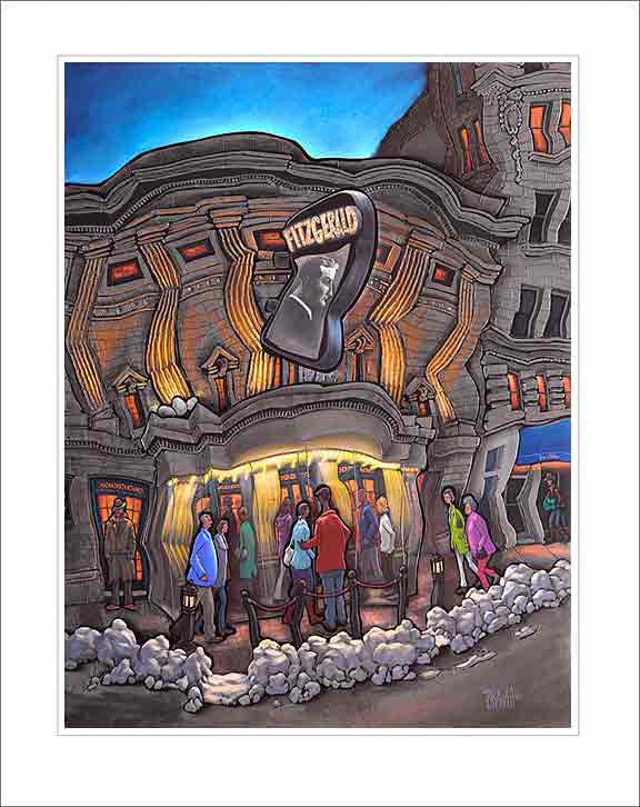 Fitzgerald Theater Small Canvas