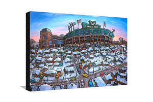 Sunday Afternoon Green Bay Large Canvas