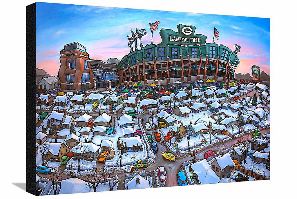 Sunday Afternoon Green Bay XL Canvas