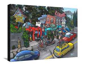 Luna Park XL Canvas