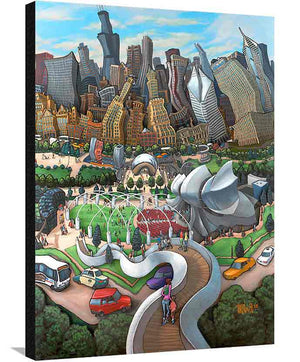 Millennium Park XL Canvas