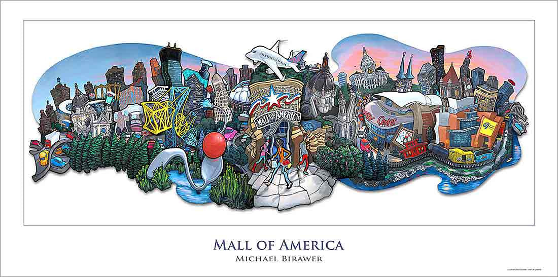 Mall of America Poster