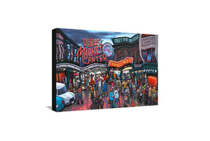 Pike Place Market Seattle Medium Canvas