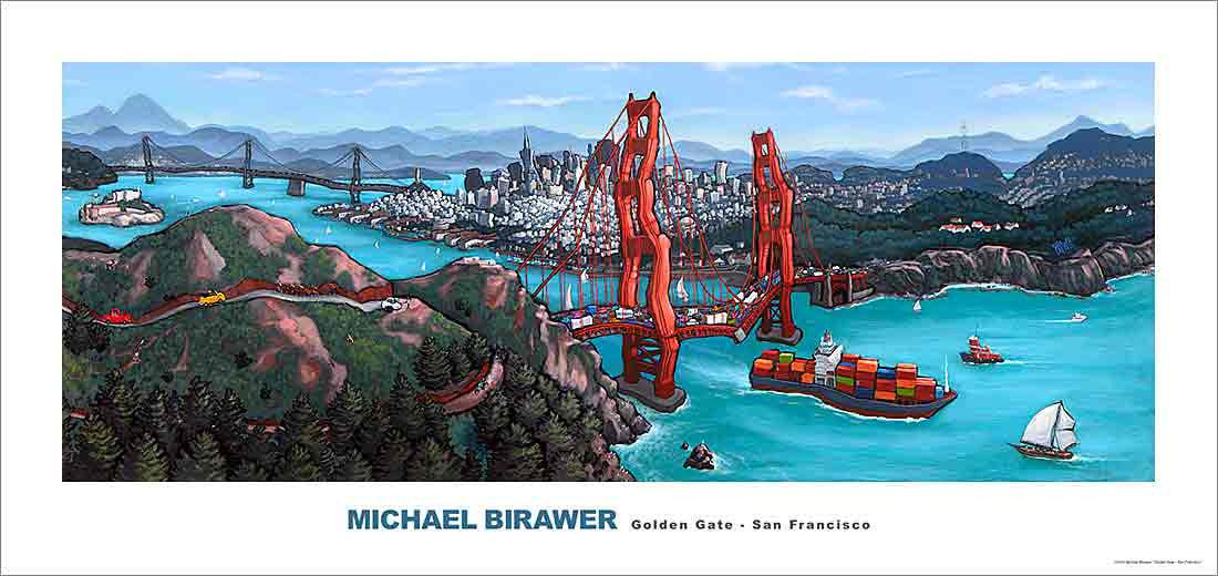 Golden Gate San Francisco Poster