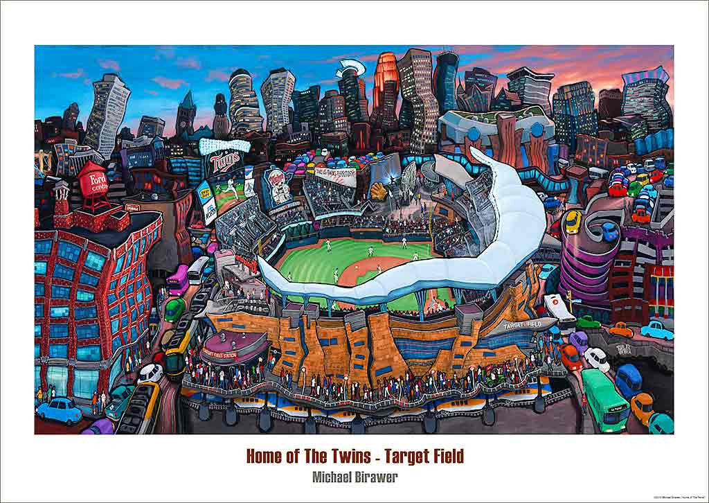 Target Field - Home of the Twins Poster